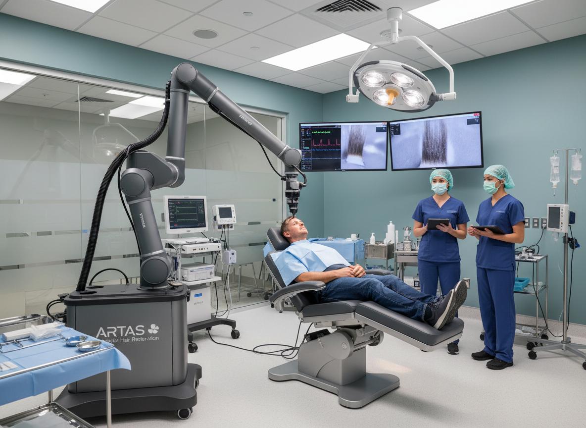 Hair Transplant ARTAS at CAIR SPA Huntington Beach
